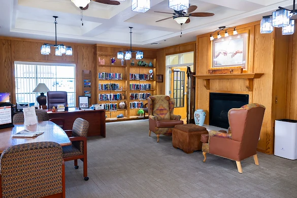 Library at Fellowship Square Mesa