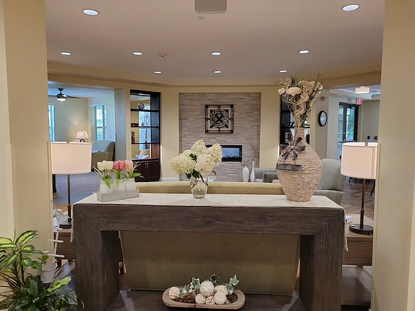 Front welcoming area