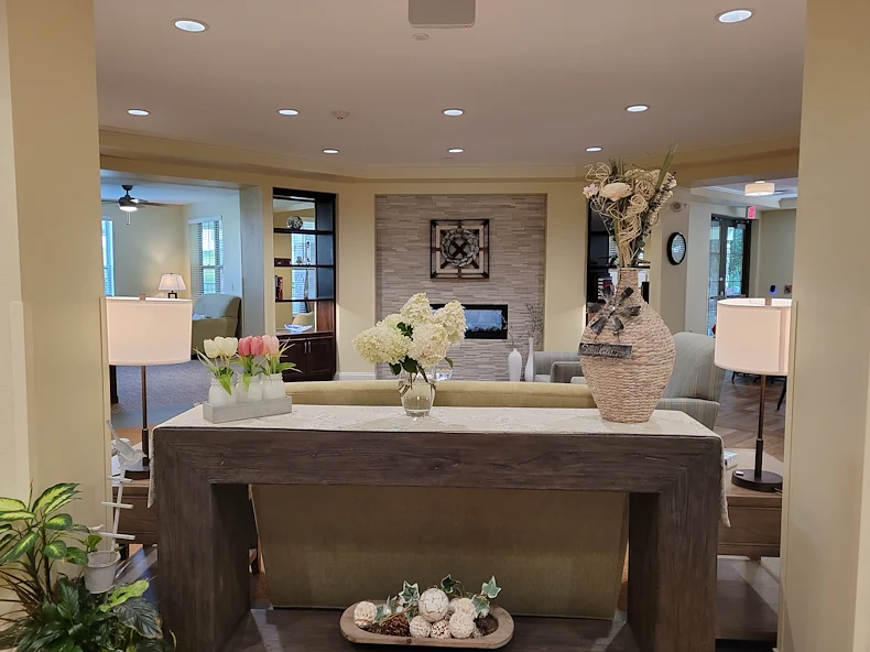 Front welcoming area