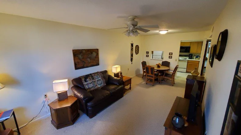 Living Room-Kitchen view