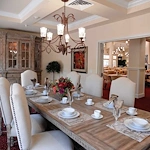 Whispering Pines Gracious Retirement Living Hawthorn Senior Independent Living in Raleigh, North Carolina private dining room