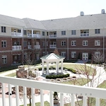 Westminster Village North Senior Living outdoor space