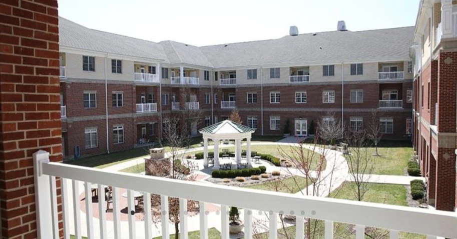 Westminster Village North Senior Living outdoor space