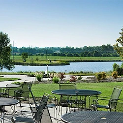 View of the Lake in front of Oxbow 