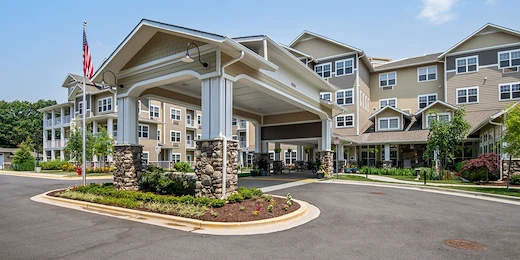Wilshire Estates Gracious Retirement Living, independent living in Silver Spring, MD, front exterior