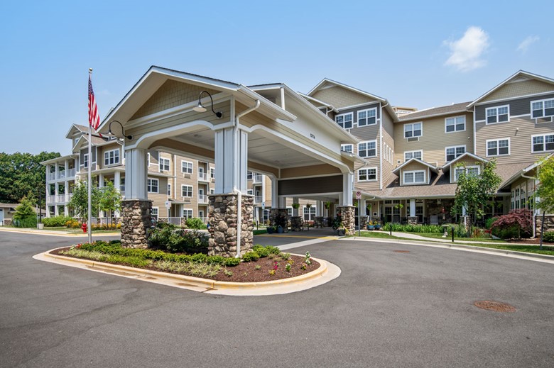 Wilshire Estates Gracious Retirement Living Hawthorn Senior Independent Living in Silver Spring, Maryland front exterior