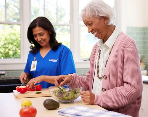 BrightStar Care of Scott/Carver Counties Home Care meal preparation assistance