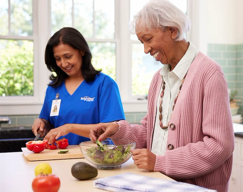 BrightStar Care of Scott/Carver Counties Home Care meal preparation assistance