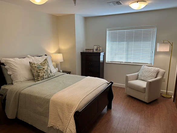 Credo Senior Living - Wichita, KS, apartment bedroom