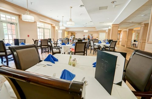 Where the dining is always delicious inside our retirement communities.