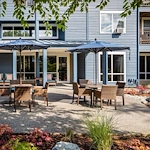 Cogir at The Narrows Outdoor Patio Area