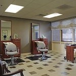 Pruitthealth lifestyle senior community Christian City Assisted Living Center in Union City, Georgia beauty hair salon