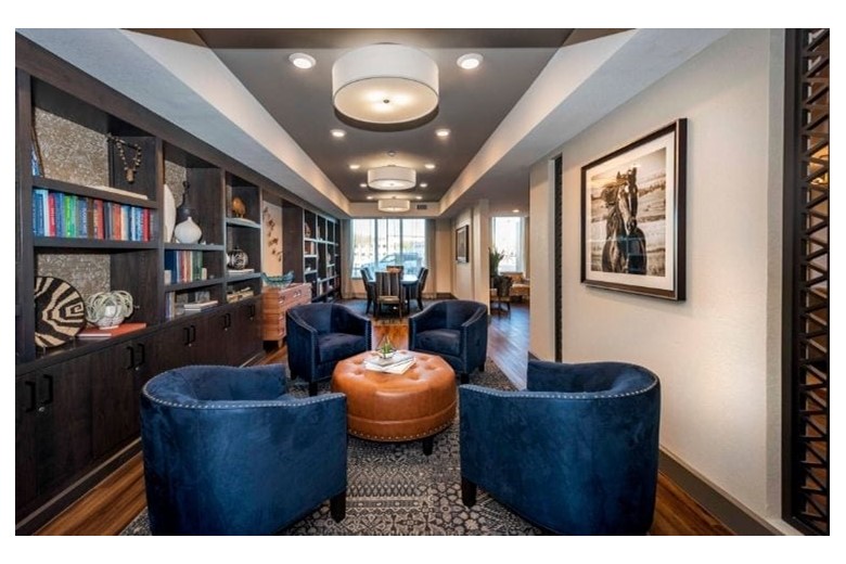 Lounge area at Verena at Gilbert Senior Living 