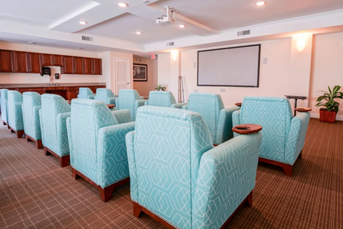 Senior living with luxurious amenities