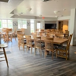 Sugar Creek Apartments independent senior living in Waukee, Iowa dining room