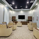 Media/Activities area for the Pinnacle Grove Senior Living Residents