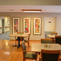 Meadow Lakes Senior Assisted Living in Mooresville, IN dining room