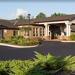 Front entrance of Viva Memory Care