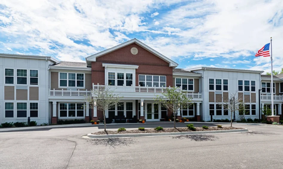 Emerald Place Senior Memory Care in Glenview, IL front exterior entrance