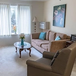 Jordan Oaks Gracious Retirement Living Hawthorn Senior Independent Living in Cary, North Carolina apartment living room