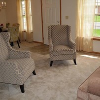 Aster Place Senior Living in Lafayette, IN apartment living room