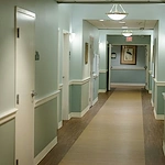 Partin Place Senior Living hallway