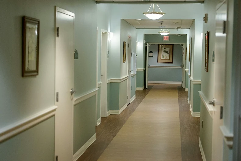 Partin Place Senior Living hallway