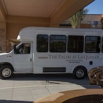The Palms At La Quinta Gracious Retirement Living Hawthorn Senior Independent Living in La Quinta, California transportation bus