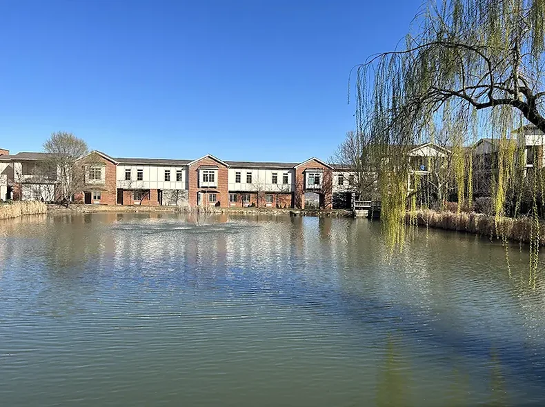 Mallard Cove Senior Living in Cincinnati, OH, scenic pond