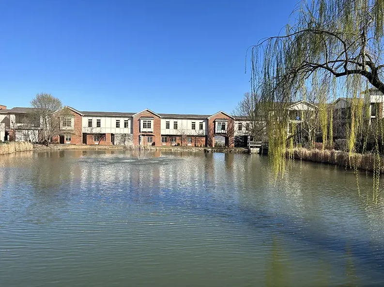 Mallard Cove Senior Living in Cincinnati, OH, scenic pond