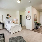 Camellia Gardens Gracious Retirement Living Hawthorn Senior Independent Living in Maynard, Massachusetts apartment bedroom