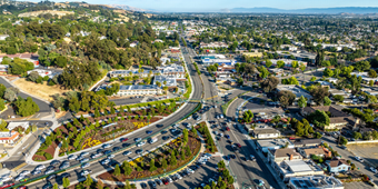 Hayward, CA skyline