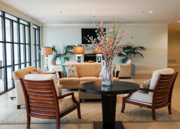 The Blake at Flowood lounge area