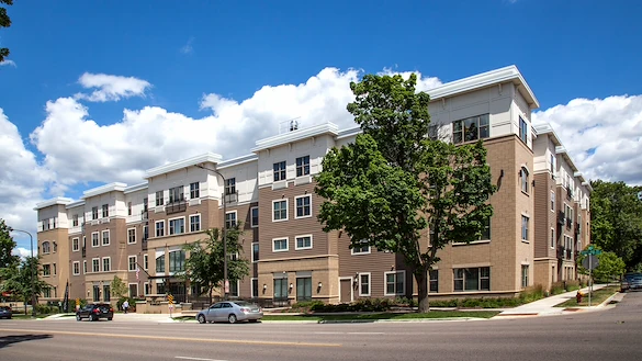 Street view of the Waters of Highland Park