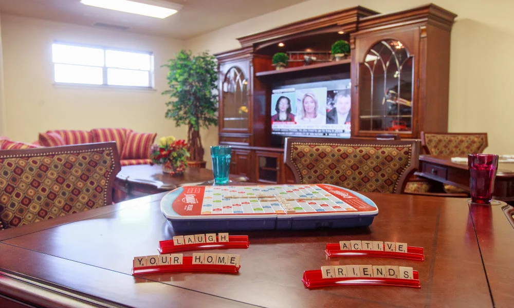 Chesterfield Heights Gracious Retirement Living Hawthorn Senior Independent Living in Midlothian, Virginia living room