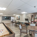 The Mansion at Rosemont Senior Living in Rosemont, PA, activities room