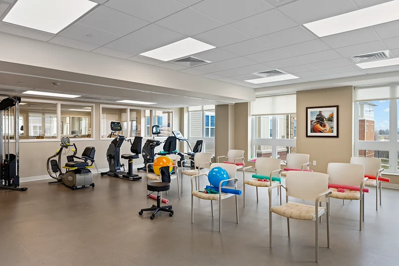 Alto Grayslake, senior living community offering assisted living, memory care, and respite care in Grayslake, IL, fitness center