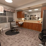 Avamere at Sandy senior living community offering assisted living, memory care, and respite care in Sandy, OR, beauty salon