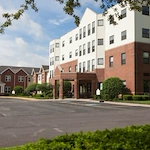Addolorata Villa, continuing care retirement community offering independent living, assisted living, and memory care in Wheeling, IL, exterior