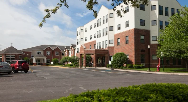 Addolorata Villa, continuing care retirement community offering independent living, assisted living, and memory care in Wheeling, IL, exterior
