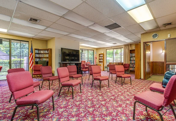 The Oaks of Pasadena media room