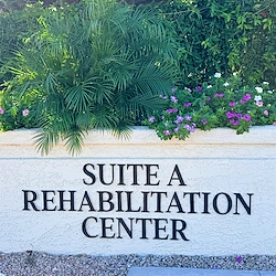 Signage at front entrance