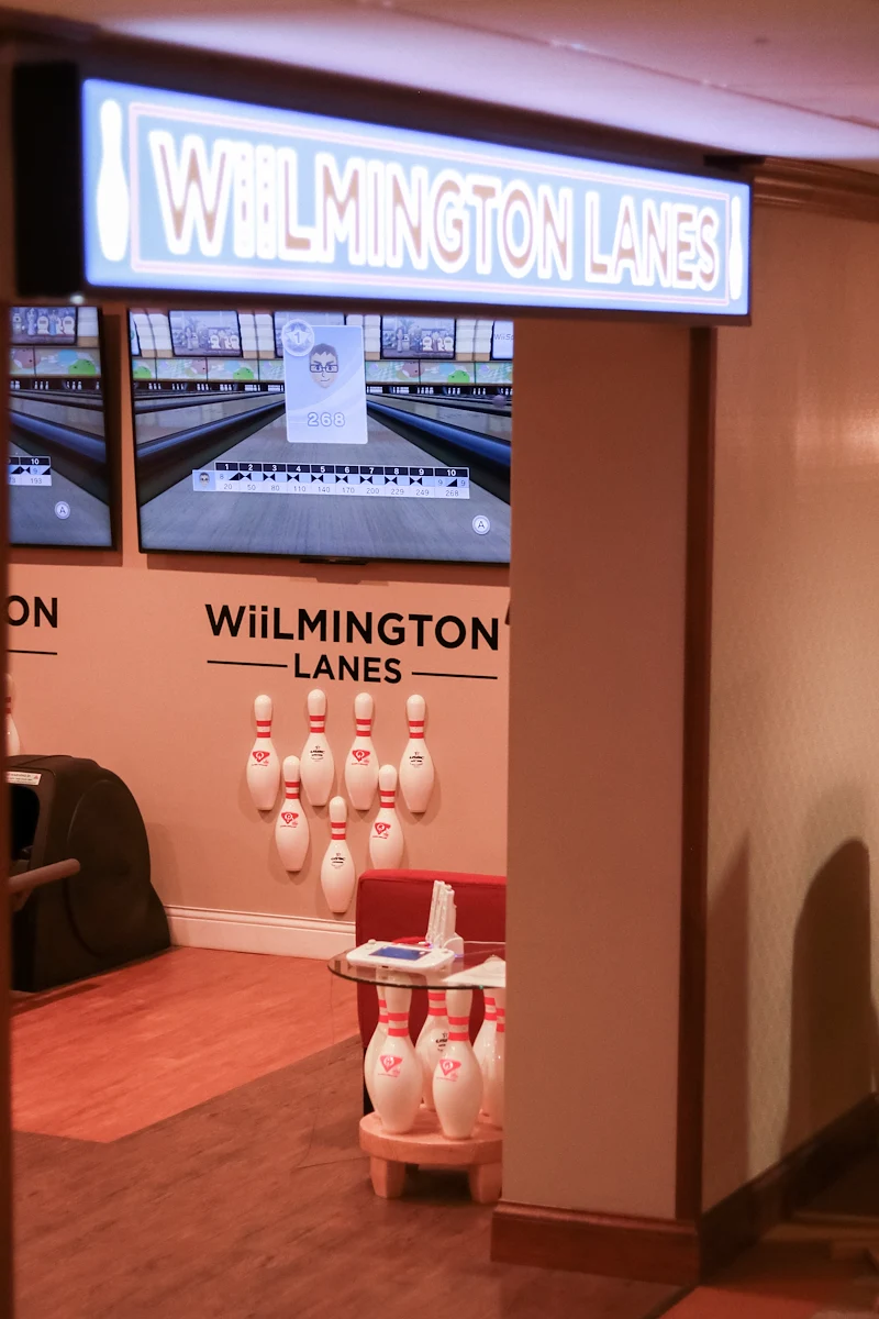 Wii Bowling Room - Wiilmington Lanes!
