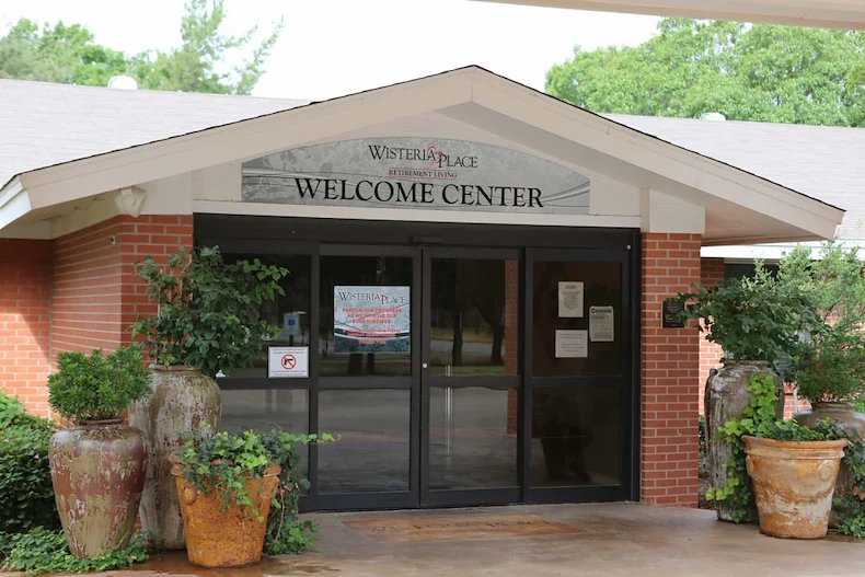 Wisteria Place Assisted Living & Memory Care, assisted living and memory care in Abilene, TX, welcome center entrance