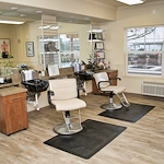 Maple Ridge Gracious Retirement Living Hawthorn Senior Independent Living in Cedar Park, Texas beauty hair salon