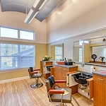 Anthem Lakes, senior living community offering independent living, assisted living, and memory care in Jacksonville, FL, beauty salon