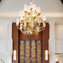 Westhill Macon senior living community offering assisted living and memory care in Macon, GA, hanging chanedlier