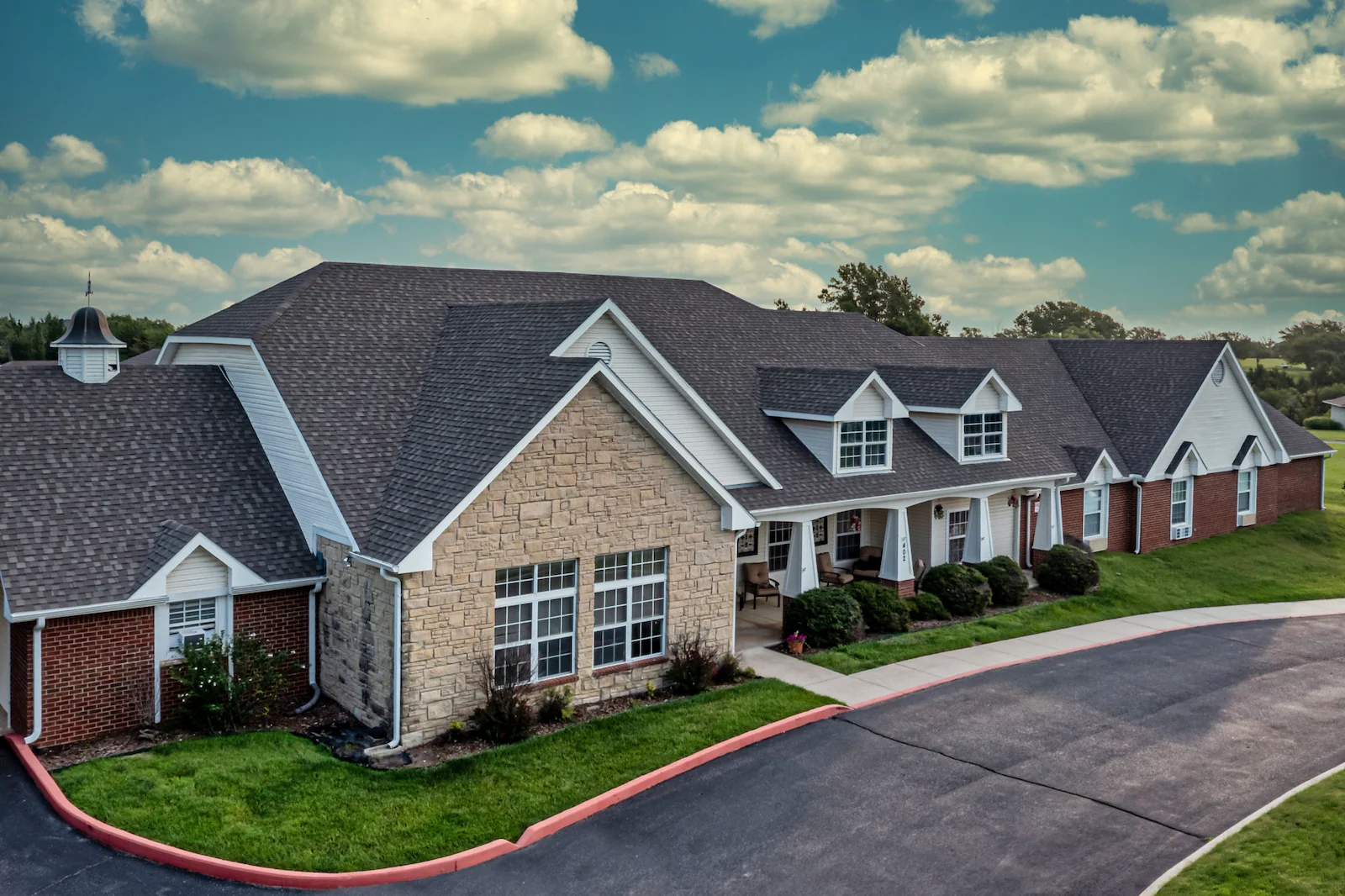 Alderbrook Village assisted living community in Arkansas City, KS, exterior