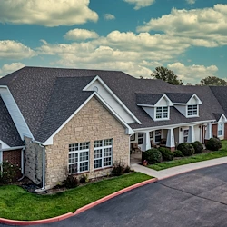 Alderbrook Village assisted living community in Arkansas City, KS, exterior