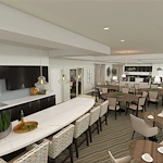 Calumet Trace - a Charter Senior Living Community cafe and dining